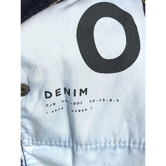 Current Elliott Straight Leg High Rise Dark Wash Jeans Womens 29 Classic Casual - Picture 7 of 8